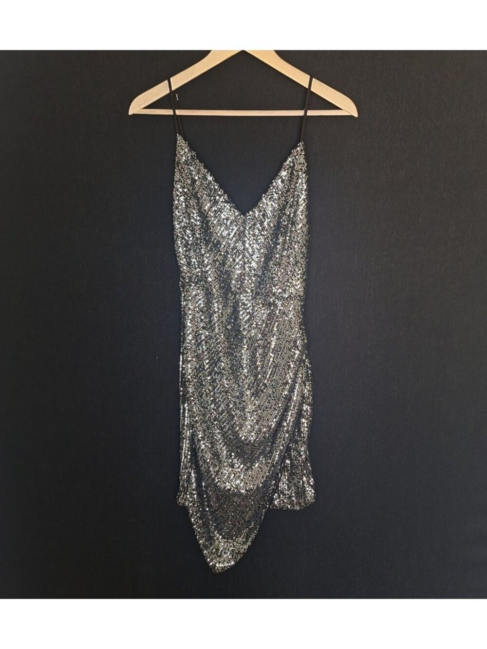 💙 Windsor Sequined Stretch Short Dress Size S/M Formal Nightout Preppy